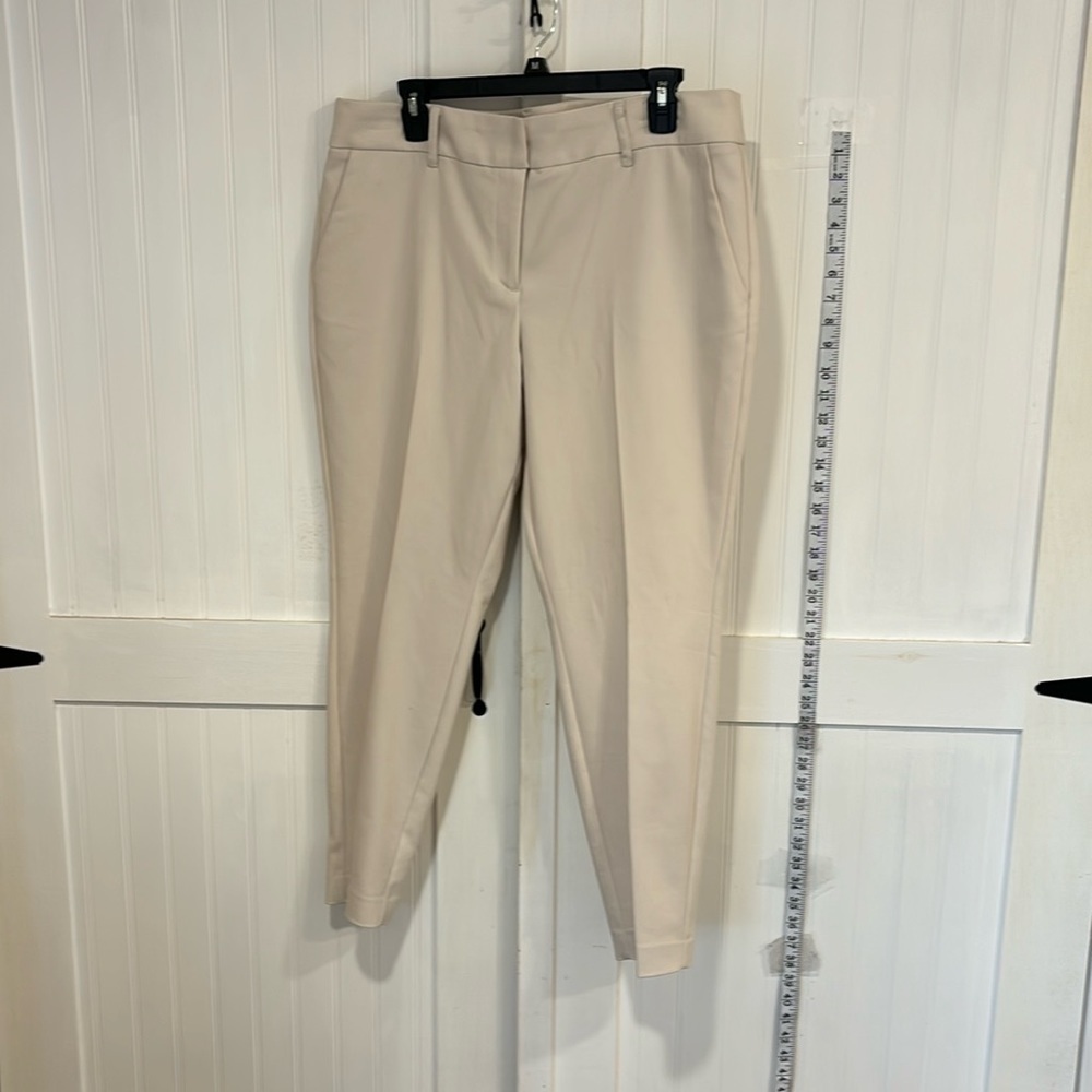 Prosecco beige dressy pants size 12